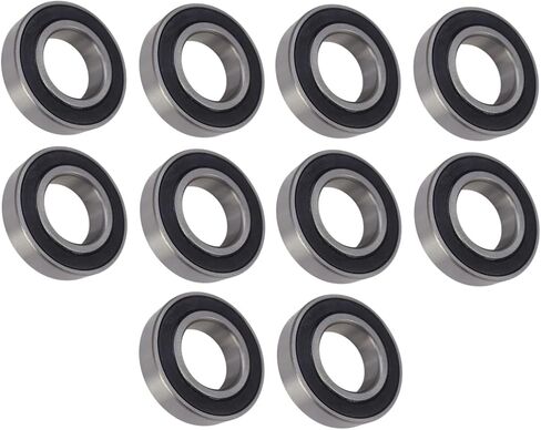 (10 Each) R18-2RS Sealed Radial Ball Bearing 1-1/8 ID X 2-1/8 OD X 1/2 Wide in Saudi Arabia