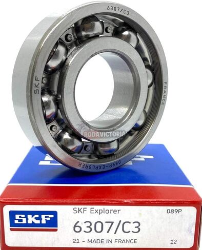 1 PCS SKF 6307 C3 OPEN NO SEALS BALL BEARING 35X80X21MM (NSK NTN FAG) in Kuwait