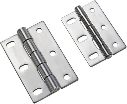 مفصلات صامتة تحمل الحمل 304 هيكل الفولاذ المقاوم للصدأ 1pcs (75mmmx50mmx2mm) in Saudi Arabia