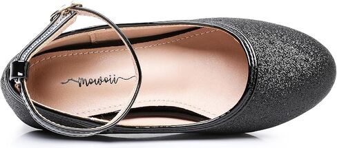 فتيات صغيرات بريق عالي الكعوب ، فستان أحذية طفل صغير أطفال صغيران في الكاحل ضخات حفل زفاف لمضخات ماري جين برينسيس ، الذهب 13 طفل صغير in Kuwait