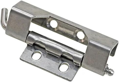 304 أبواب غير منتظمة من الفولاذ المقاوم للصدأ مفصلي 1pcs (90mmx24mm) in Saudi Arabia