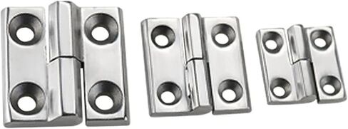 304 Stainless Steel Heavy-Duty Detachable Load-Bearing Door Hinges 1Pcs(50X50mm-Left) in Saudi Arabia