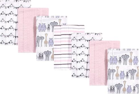 Hudson Baby Unisex Baby Cotton Flannel Burp Cloths, Bee, One Size in Saudi Arabia