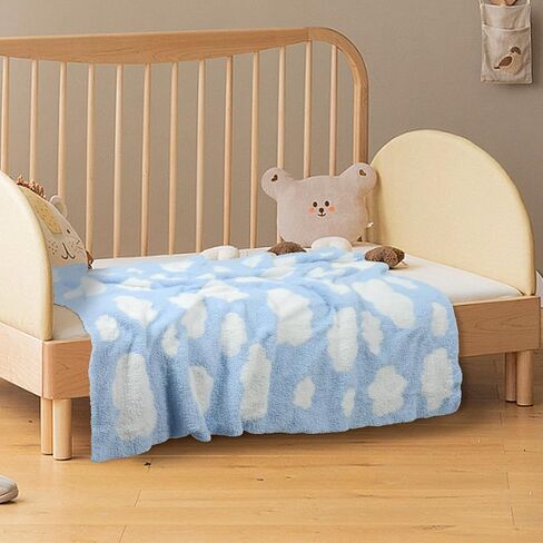 Pink Bow Baby Girl Blanket – Cozy Knitted Bow Baby Blanket for Girls, Nursery Décor, & Newborn Gifts – Ultra-Soft, 30x40 Inch in Kuwait