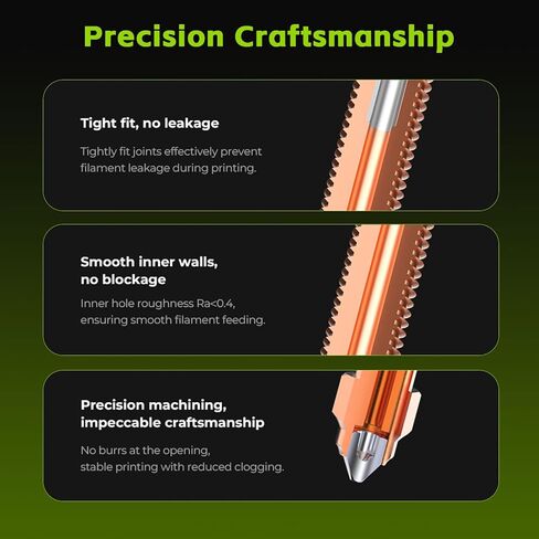 CREALITY K2 PLUS/HI COMBO فوهة 0.4 ملم يونيكورن سريع الراحة مع برنثان مع سبيكة من التيتانيوم تدعم الطباعة عالية التدفق المتوافقة فقط مع CREALITY K2 Plus/HI Combo 3D Printers in Saudi Arabia