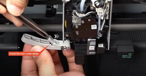 3 PCS CUTTER PLITAMENT BAMBU LAB A1/A1 MINI/P1P/P1S/X1/X1C/X1E 3D PRINTER in Kuwait