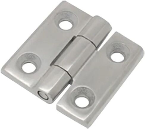 304 Stainless Steel Fixed Swing Hinge Thickened Heavy-Duty 1Pcs(60mmX60mmX8mm) in Saudi Arabia