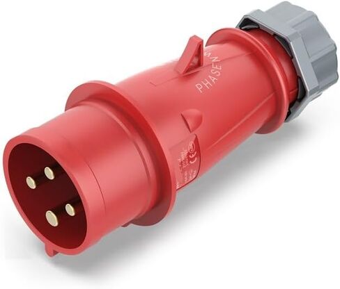 Industrial Plug IP44 Outdoor Aviation 16A 32A 63A(32A 3P IP44) in Kuwait