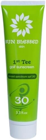 غسول غولف من غولف غولف من البشرة المباركة ، SPF 30 خالية من الرائحة وخفيفة الوزن وخالية من الشحوم والماء والعرق المقاوم لجميع درجات البشرة وأنواع البشرة ، 3.3 أوقية in Kuwait
