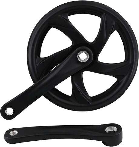 Bicycle Crankset Single Speed 48T with Protective Case for Fixed Gear Bicycles, Urban Folding Bicycles in Saudi Arabia
