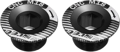 HARFINGTON Crank Cover Screws Aluminum Alloy Bicycle Crank Fixing Bolt Bike Crankset Arm Bolt Chainwheel Screws for Mountain Bikes in Saudi Arabia