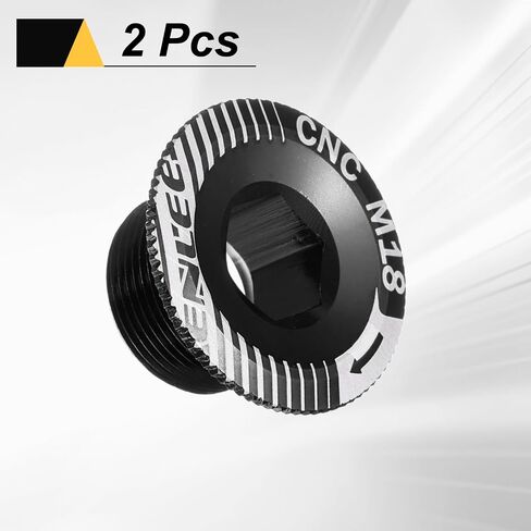 HARFINGTON Crank Cover Screws Aluminum Alloy Bicycle Crank Fixing Bolt Bike Crankset Arm Bolt Chainwheel Screws for Mountain Bikes in Saudi Arabia