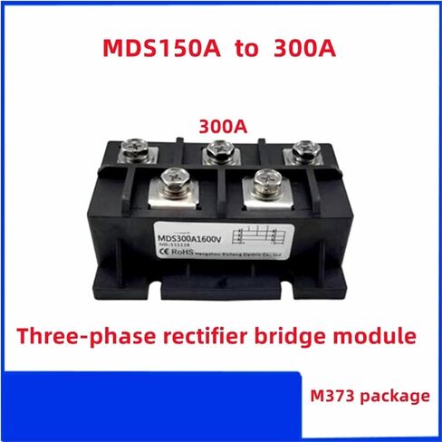 1PC MDS300A MDS250A-16 200A جسر الصمام الثنائي 3 مرحلة RECT 150A 1600V MDS300A-16 وحدة مقوم ثلاثية الطور MDS200-16 (MDS300A) in Saudi Arabia
