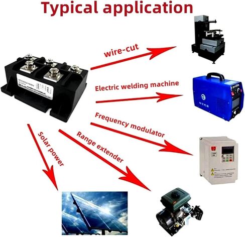 1PC MDS300A MDS250A-16 200A جسر الصمام الثنائي 3 مرحلة RECT 150A 1600V MDS300A-16 وحدة مقوم ثلاثية الطور MDS200-16 (MDS300A) in Saudi Arabia