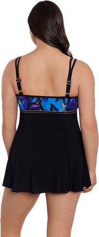 Women's Empire Princess Seam Swimdress W/Hardwear in Kuwait