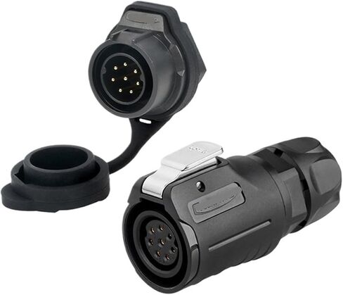 LP16 Aviation Plug 8-pin Power Signal Wiring Industrial Connector(Single Hole Male seat) in Saudi Arabia