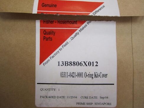 Fisher Rosemount 13B8806x012 O-Ring Kit-Cover (حزمة 5) in Saudi Arabia