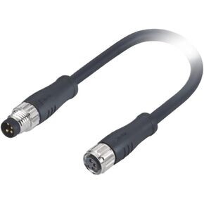M8 waterproof connector 5pin B-code male + female precast aviation 1 meter in Saudi Arabia