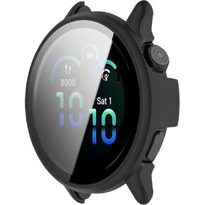 حزمة شاشة 6 عبوات متوافقة مع Garmin Vivoactive 6 مع زجاج مقسى ، وغطاء كامل للكمبيوتر القديم الكامل لغطاء الوجه الواقي الكامل in Kuwait