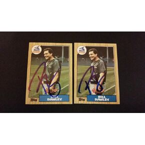 Bill Dawley Sox 1987 Topps #54 Astros Signed Authentic Autograph JA15 - Autographed Baseball Cards in Saudi Arabia