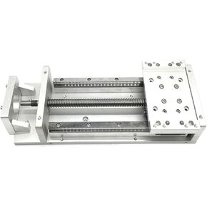 Linear Guide Rails Linear Movement Module Platform Dust Cover Heavy Load HGR15 Guide SFU1605/1610 Handwheel Slide(SUF1610-200mm) in Kuwait