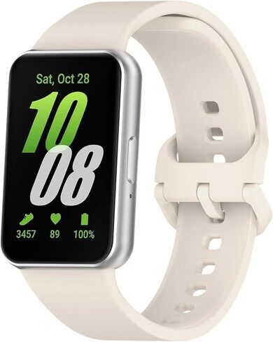 Silicone Sport Band for Samsung Galaxy Fit 3, Adjustable Replacement Watch Strap for Galaxy Fit 3 SM-R390 Women Men in Kuwait