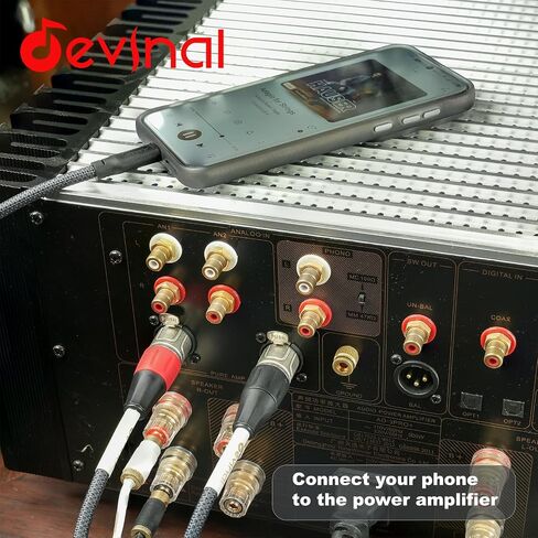Devinal USB C إلى كبل الصوت المزدوج XLR ، ترقية نوع USB من النوع C إلى XLR MALE MOART OUTPUT CORPTER محول لمكبر الصوت ، مكبر الصوت ، وحدة التحكم الخلاط ، إلخ 10 قدم in Saudi Arabia