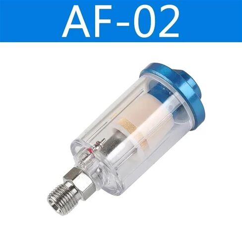 1PCS Water Oil Separator Air Filter Moisture Trap for Compressor Spray Paint Gun Tool Pressure Parts 1/4''(AF w PF w SM w RG) in Kuwait