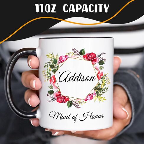 Personalized Coffee Mug, Custom Picture Text or Logo Ceramic Mug, Customized Gift for Men & Women, Taza Personalizada with Photo and Words, Customizable 11 Oz Tea Cup | White in Saudi Arabia