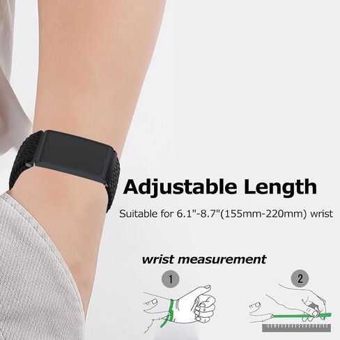 فرقة مضفر متوافقة مع Amazfit Helio Strap/CMF Watch 3 Pro ، تصميم مشبك مغناطيسي ، معصم رياضة ناعم مرن للتنفس للياقة حزام Helio in Saudi Arabia