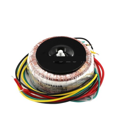 1PCS 15VA Pure Copper 15W Toroidal Transformer 15V-0-15V 12V-0-12V for Preamplifier in Kuwait