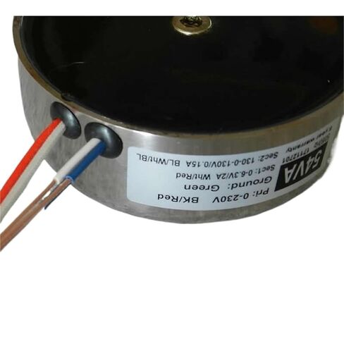 1pcs 54W Stainless Steel Sealing Cover 6N OFC enameled Wire O-Type Transformer Hand-Wound Adjustment Rate 8% in Kuwait