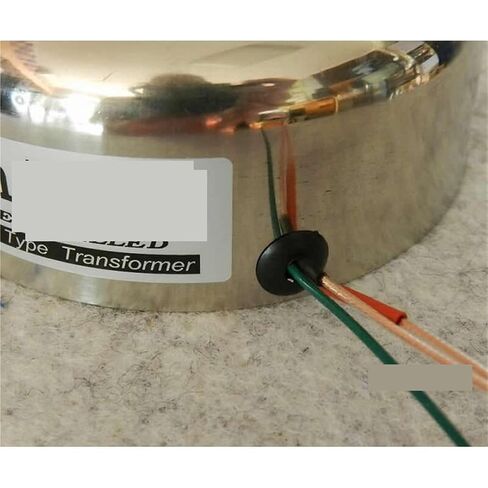 1pcs 54W Stainless Steel Sealing Cover 6N OFC enameled Wire O-Type Transformer Hand-Wound Adjustment Rate 8% in Kuwait
