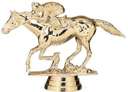 Crown Awards Horse Trophy, 11" Gold Cup Racehorse Trophies with Engraving Included Prime in Saudi Arabia