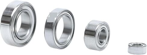 10pcs تحمل 695 695zz 695rs 5 * 13 * 4mm 695-2z 695z 695-2rs ZZ RS RZ 2RZ GROOVE BALL B (695ZZ-Metal Seal) in Saudi Arabia