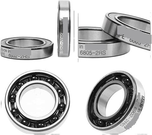 Bearings 6804-2RS Hybrid Ceramic Bearing 20 * 32 * 7mm, 1PCS ABEC-7 6804 RS Bicycle Bearing, Mountain Bicycle Bearing in Saudi Arabia