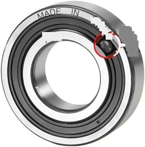 المحامل 6803-2RS محمل سيراميك هجين 17 * 26 * 5MM ، 1pcs ABEC-7 6803 RS محمل الدراجات ، محمل الدراجات الجبلية (6803-2RS-Steel Ball) in Saudi Arabia