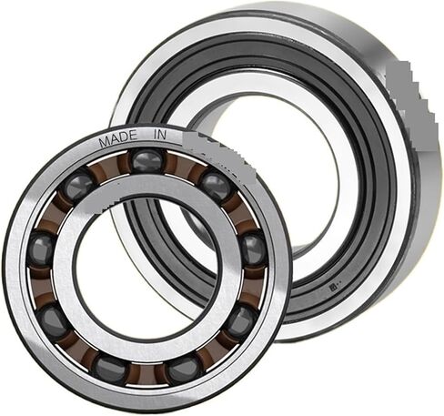 المحامل 6803-2RS محمل سيراميك هجين 17 * 26 * 5MM ، 1pcs ABEC-7 6803 RS محمل الدراجات ، محمل الدراجات الجبلية (6803-2RS-Steel Ball) in Saudi Arabia