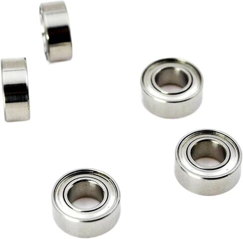 2/10pcs هجينة السيراميك تحمل SMR105ZZ الصلب المقاوم للصدأ MR105 ZZ 5x10X4 MM 1050 Bore Bore 5mm Miniature Bollings (2pcs) in Saudi Arabia