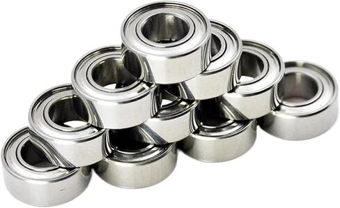 2/10pcs هجينة السيراميك تحمل SMR105ZZ الصلب المقاوم للصدأ MR105 ZZ 5x10X4 MM 1050 Bore Bore 5mm Miniature Bollings (2pcs) in Saudi Arabia