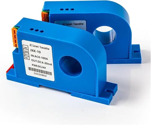 AC DC 0-100A Current Transmitter 4-20mA 0-20mA 0-5V 0-10V Output Perforated Sensor AC(Dc 0-50a,1-5V-4-20-MA) in Saudi Arabia