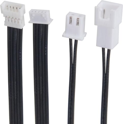 BIQU 2PCS PANDA AMS Slack 2/5-Pin 11.81inch ترقية مجموعة كبلات التمديد الداخلية ، ل P1S-LAB P1S/P1P/X1C ثلاثية الأبعاد. in Saudi Arabia