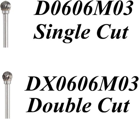 1Pcs 3x6mm Tungsten Carbide Milling Cutter Rotary Tool Burr CNC Engraving Abrasive Metal Drawing Milling Polishing Tools(E Type,Single Cut) in Kuwait