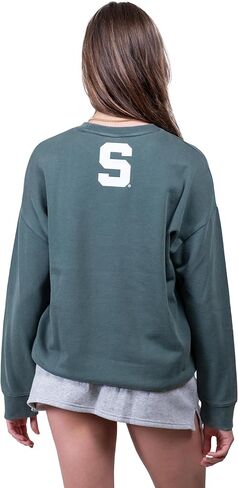 فائق اللعبة الرسمية NCAA الرسمية الضخمة الحجم الكريوب من Sweatshirt Crew Pullover in Kuwait