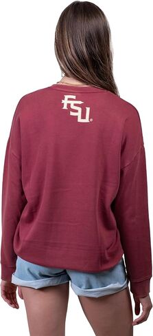 فائق اللعبة الرسمية NCAA الرسمية الضخمة الحجم الكريوب من Sweatshirt Crew Pullover in Kuwait