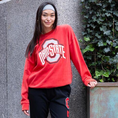 فائق اللعبة الرسمية NCAA الرسمية الضخمة الحجم الكريوب من Sweatshirt Crew Pullover in Kuwait