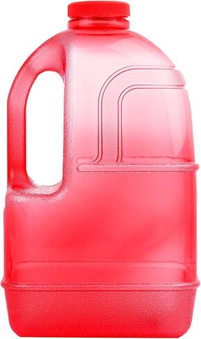 H8O® 1 Gallon Square BPA Free Water Bottle with 48mm Cap & Built-in Handle in Saudi Arabia