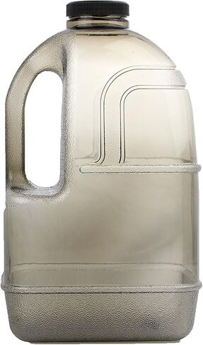 H8O® 1 Gallon Square BPA Free Water Bottle with 48mm Cap & Built-in Handle in Saudi Arabia
