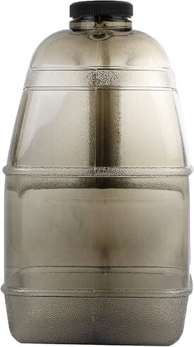 H8O® 1 Gallon Square BPA Free Water Bottle with 48mm Cap & Built-in Handle in Saudi Arabia