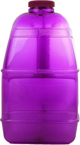 H8O® 1 Gallon Square BPA Free Water Bottle with 48mm Cap & Built-in Handle in Saudi Arabia